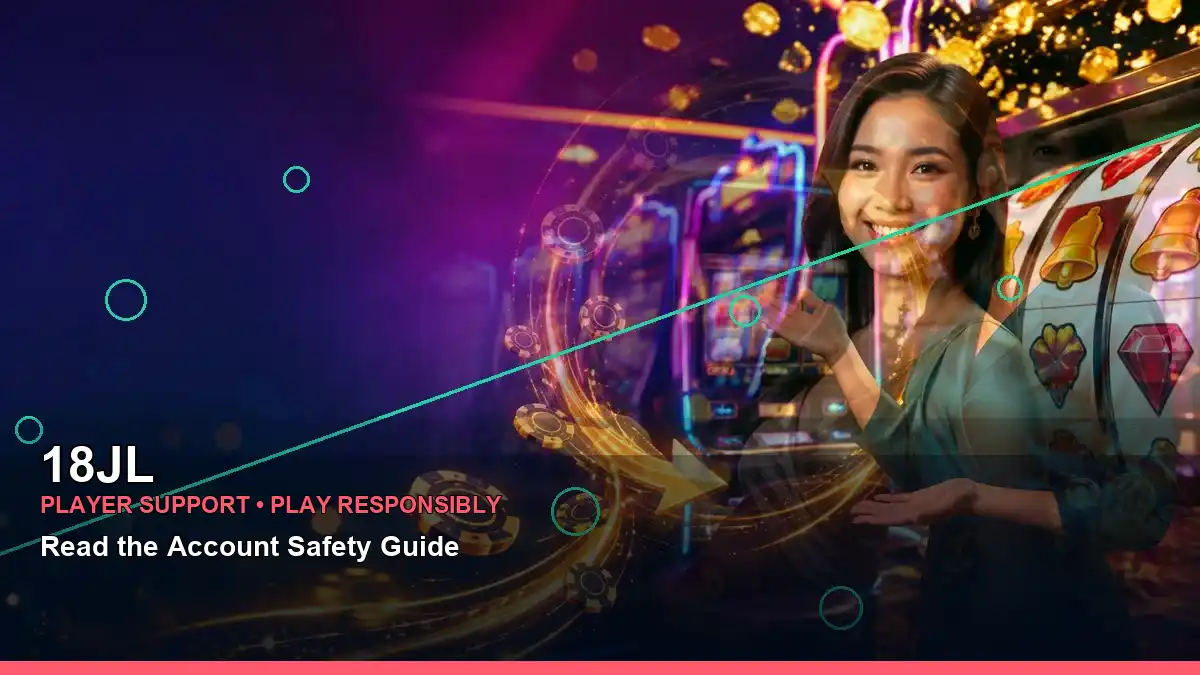 18JL poker information for Philippine users, showing mobile casino play in an active phone scene